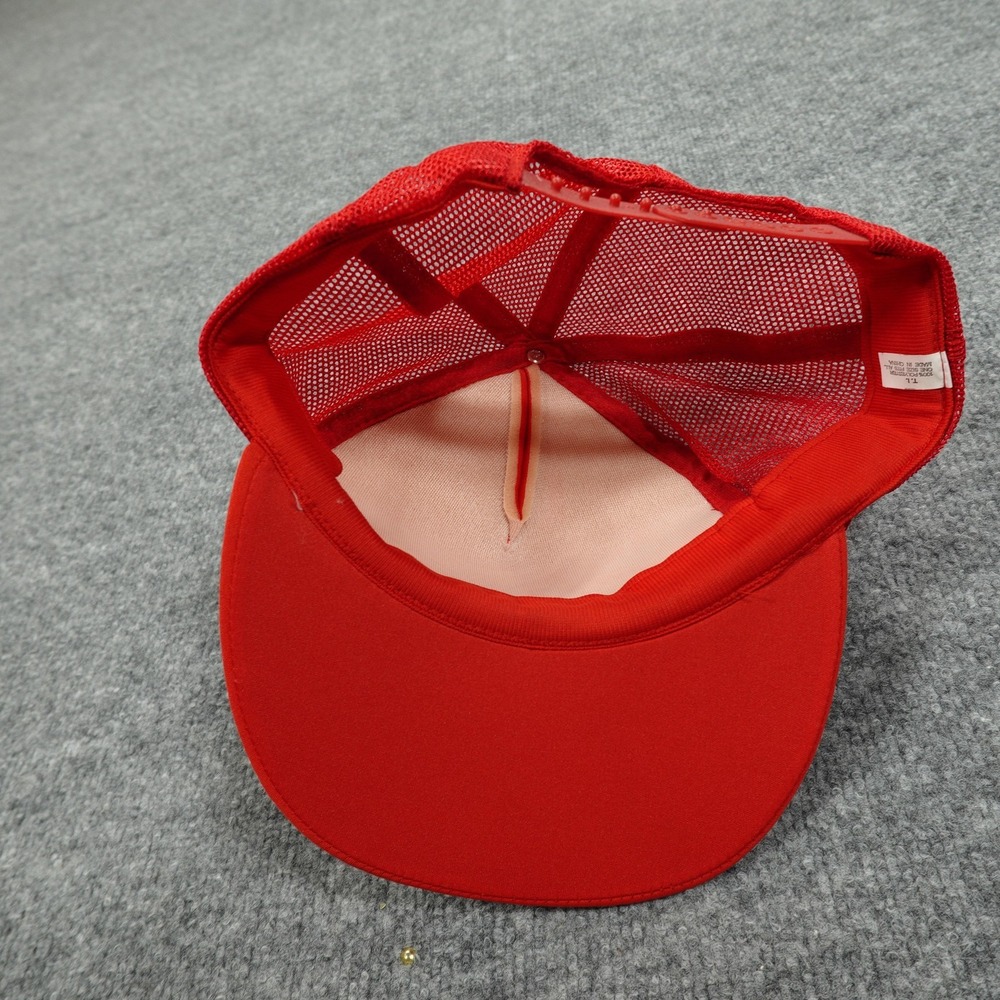 Vintage Kentucky Hat Cap Snap Back Mens Red Trucker Mesh Scrambled Eggs - Picture 7 of 11